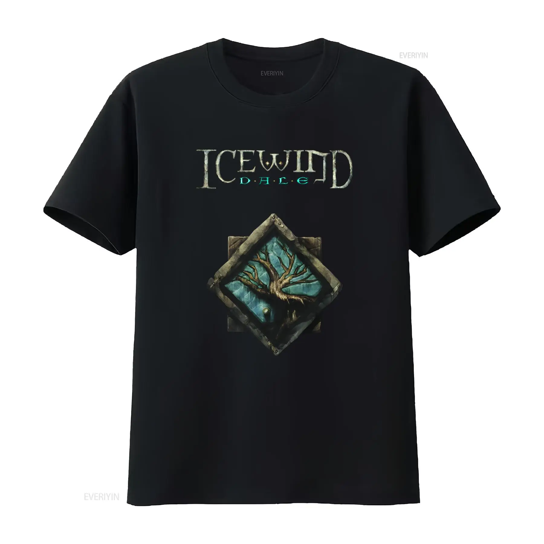 Retro Gaming Video - Icewind Dale 로고 클래식 비디오 게임
