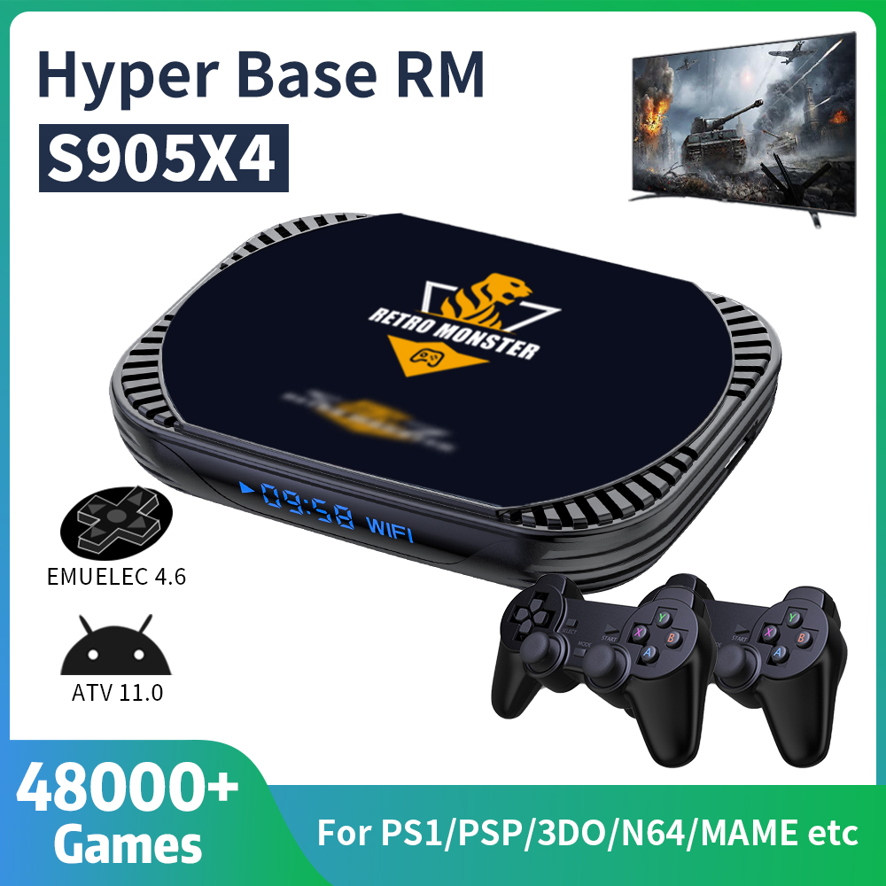 Retro Gaming Tv Box - 레트로 비디오 게임 콘솔 70+ 에뮬레이터