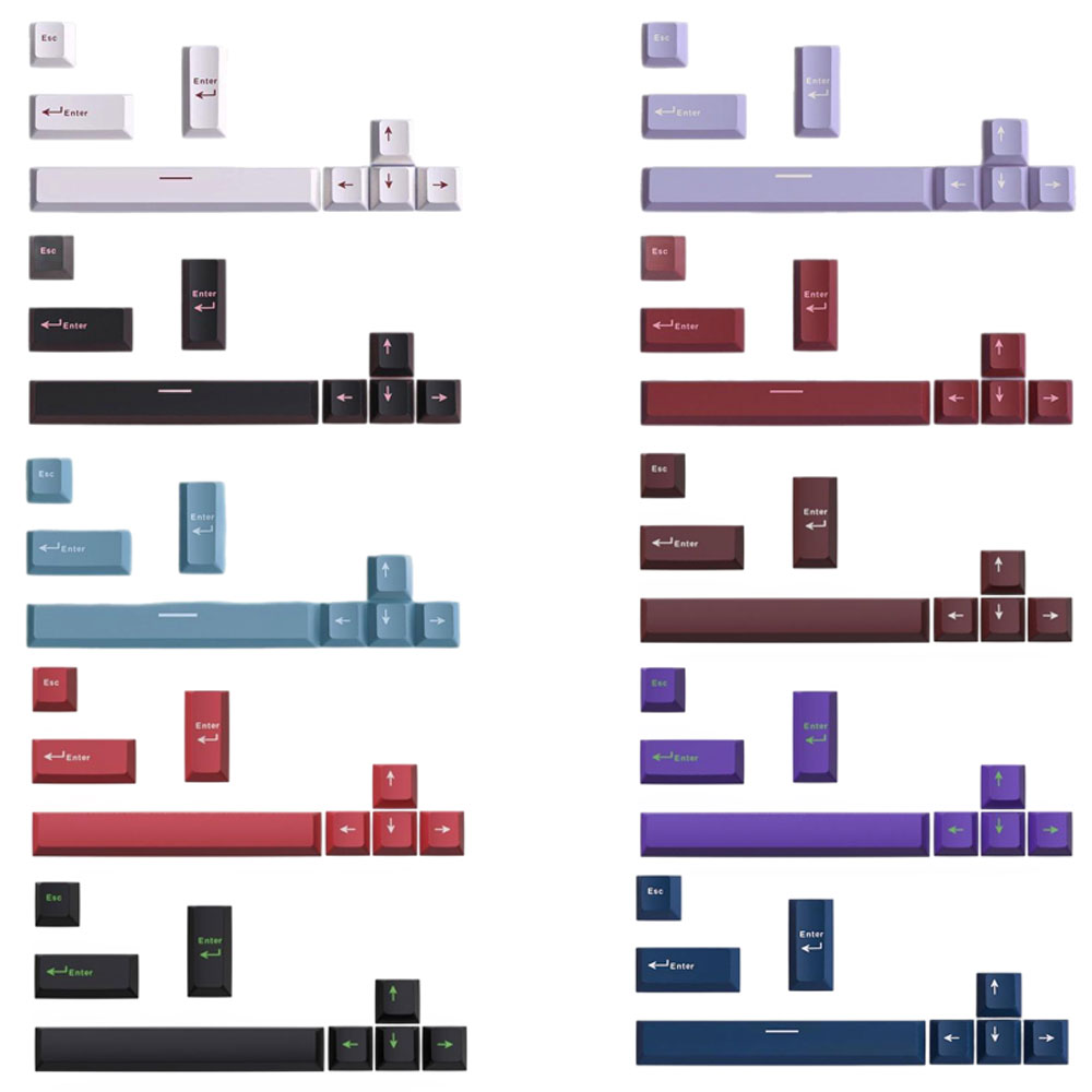 Retro Gaming Keycaps - 키캡 체리 프로파일 PBT 키캡, 기계식
