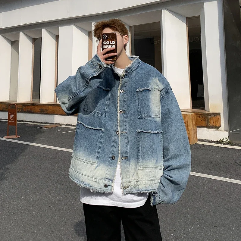 미국 레트로 힙합 로우 엣지 데님 재킷 남성 2026  - Retro Gaming Jacket 리뷰 및 가격