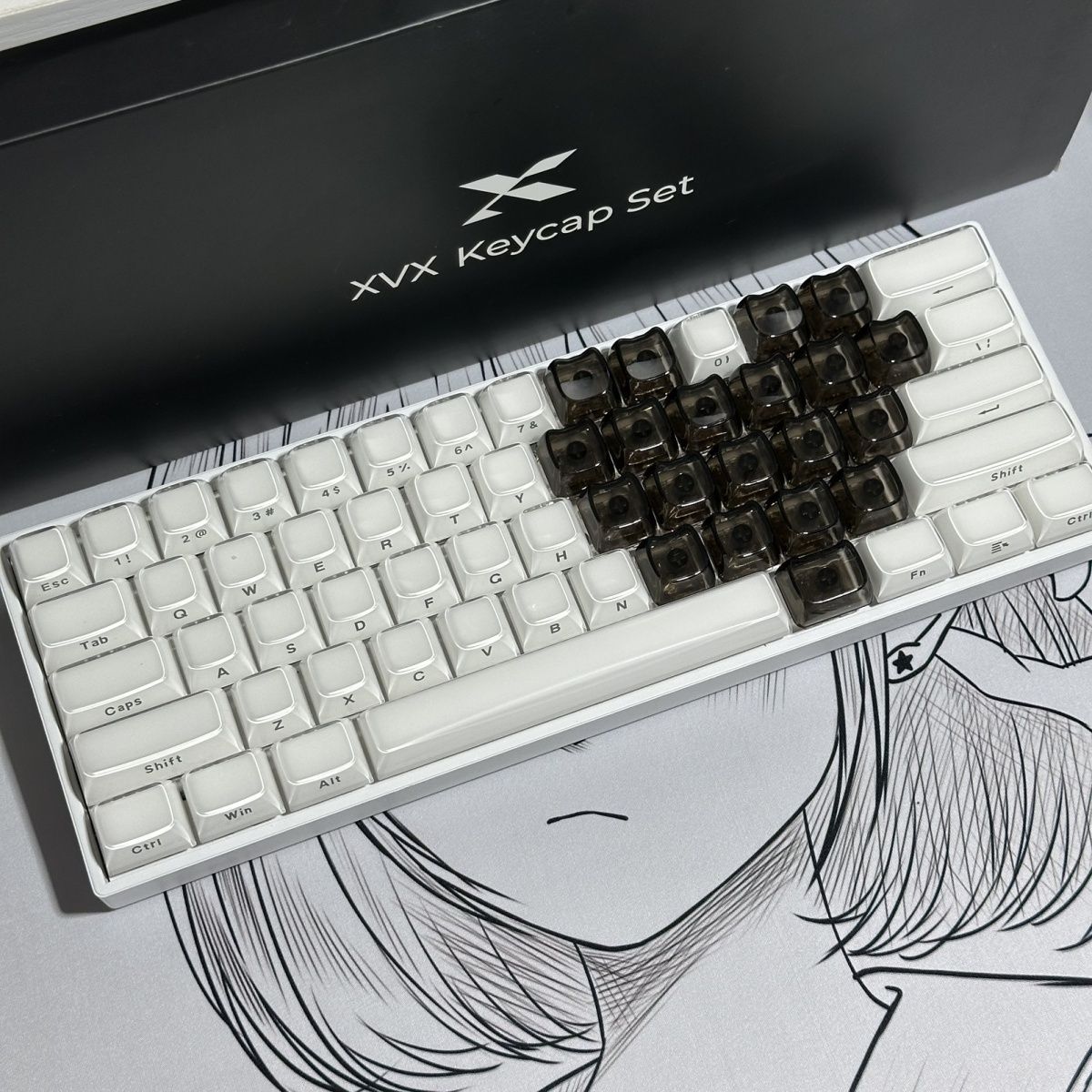 20pcs 1U 키캡(독특한 고양이 머리 모양 MAO  - Retro Gaming Keycaps 리뷰 및 가격