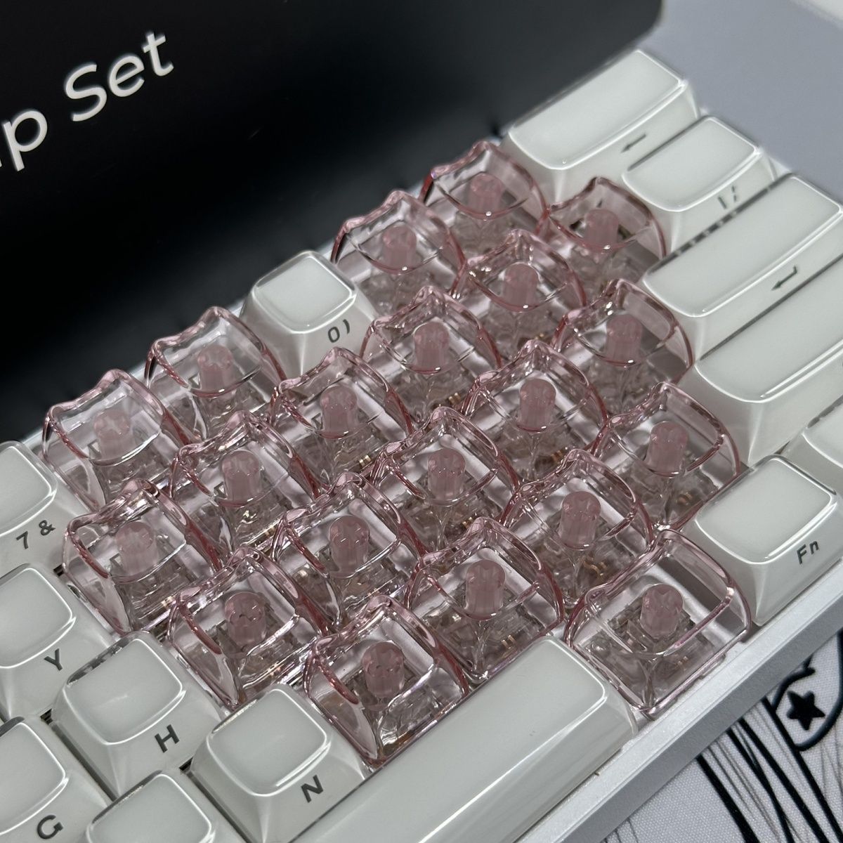 20pcs 1U 키캡(독특한 고양이 머리 모양 MAO  - Retro Gaming Keycaps 리뷰 및 가격