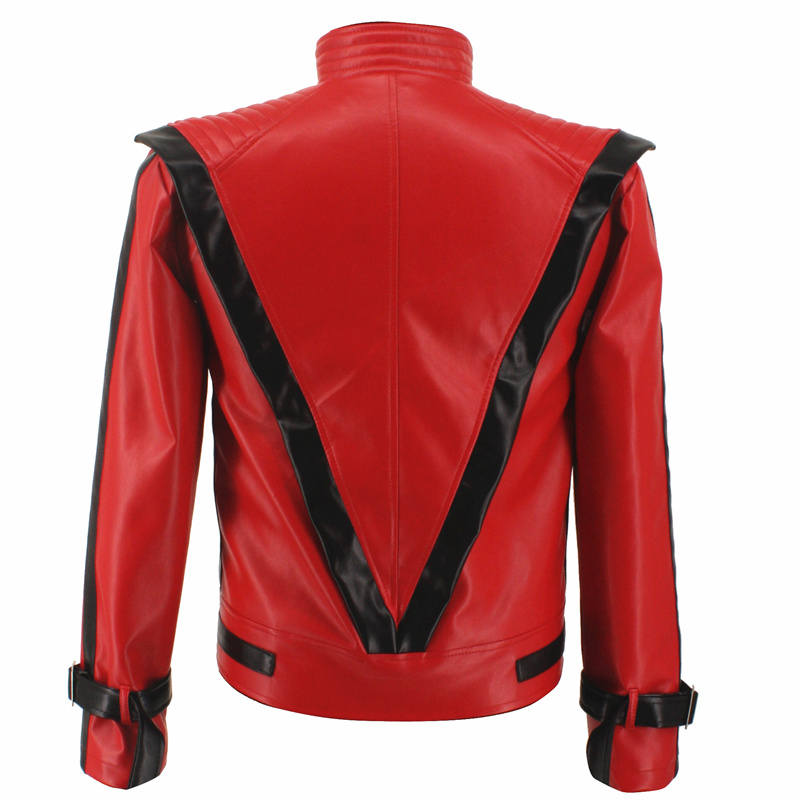 스릴러 MTV 레드 잉글랜드 레트로 가죽 컬렉션 아웃웨 - Retro Gaming Jacket 리뷰 및 가격