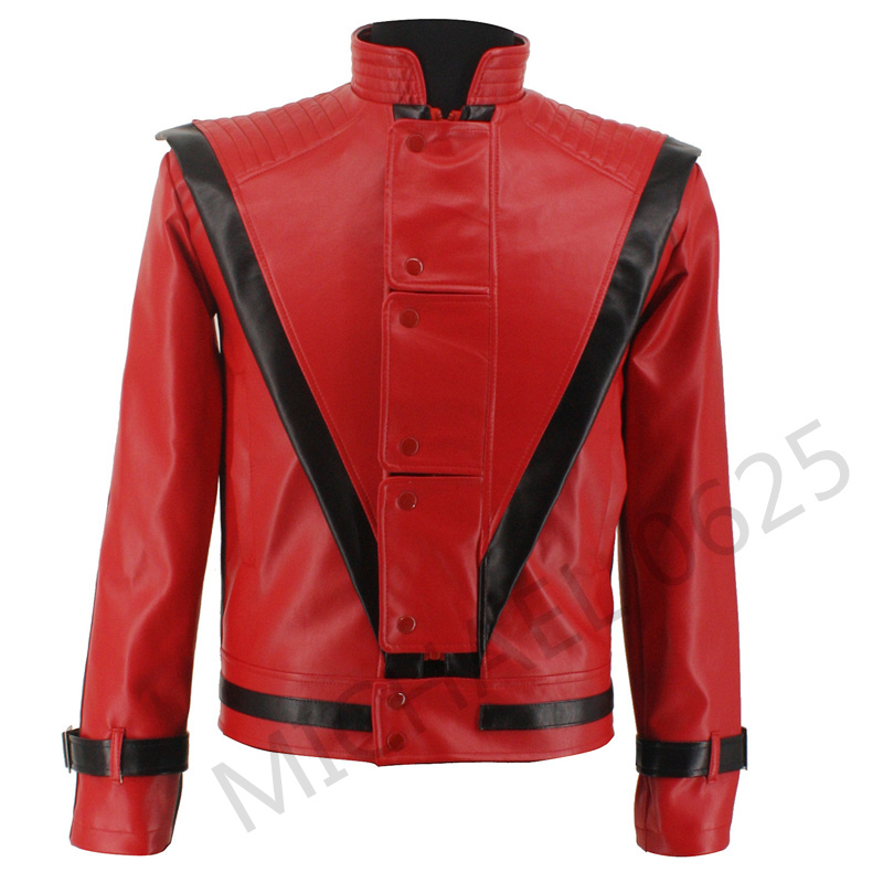 스릴러 MTV 레드 잉글랜드 레트로 가죽 컬렉션 아웃웨 - Retro Gaming Jacket 리뷰 및 가격