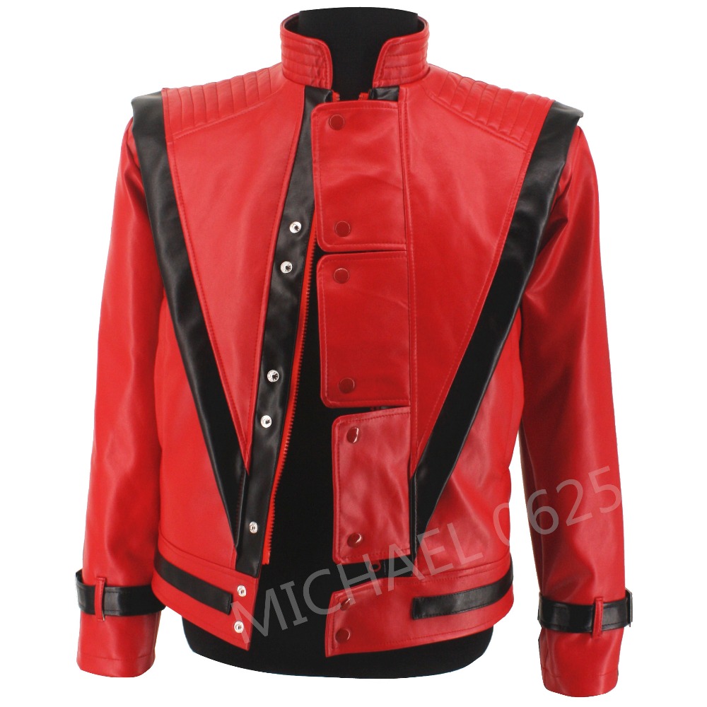 스릴러 MTV 레드 잉글랜드 레트로 가죽 컬렉션 아웃웨 - Retro Gaming Jacket 리뷰 및 가격