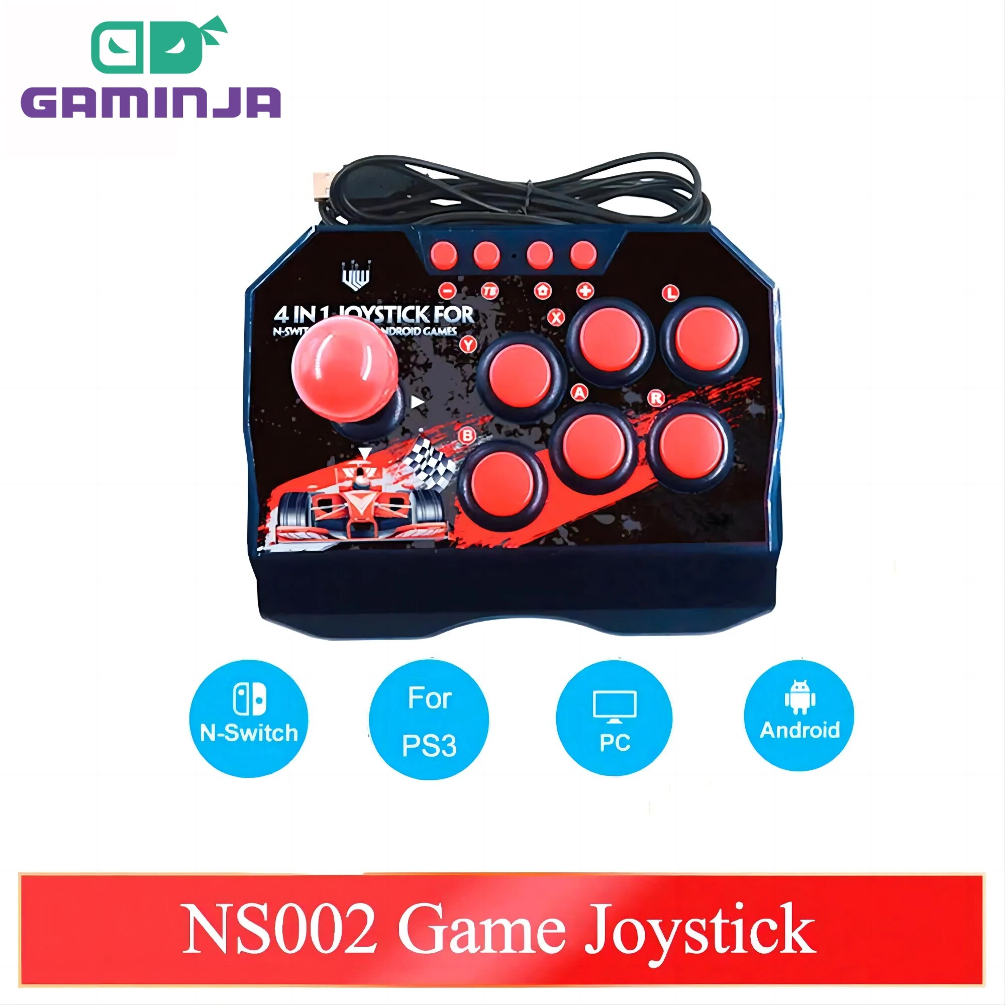 GAMINJA NS002 4 1 레트로 아케이드 콘솔  - Retro Gaming Raspberry Pi 4 리뷰 및 가격