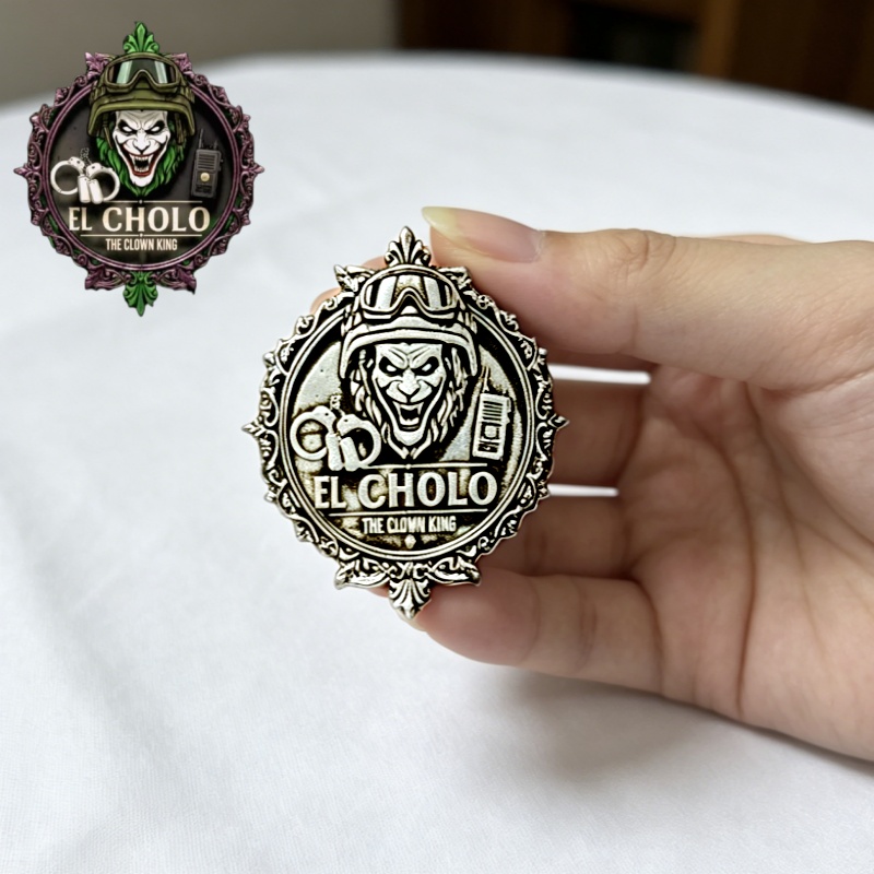 맞춤형 광대 로고 브로치, 개인 맞춤형 레트로 고딕 스 - Retro Gaming Jacket 리뷰 및 가격