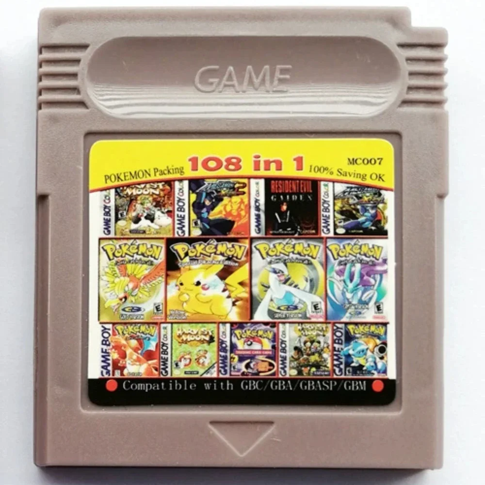 GBC 레트로 게임 콤보 카드 포켓몬 시리즈 61-in - Retro Gaming Video 리뷰 및 가격