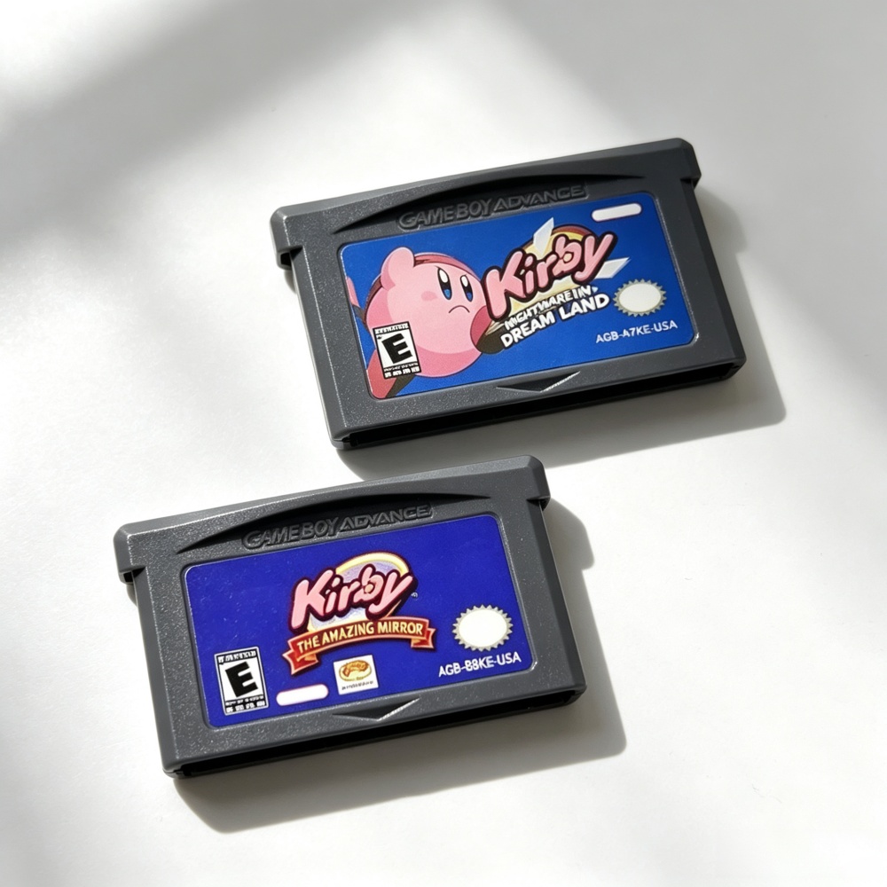 클래식 GBA 게임 카트리지 커비 워즈 골든 선 스트리 - Retro Gaming Video 리뷰 및 가격