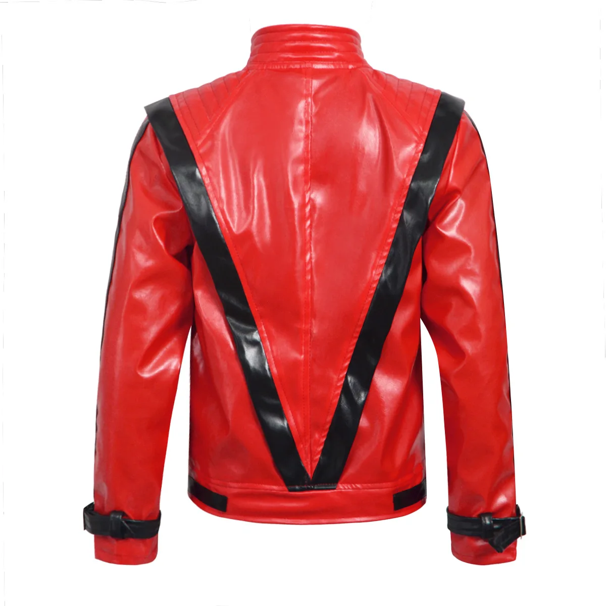 마이클 잭슨 스릴러 무서운 코스튬 레드 가죽 재킷 여성 - Retro Gaming Jacket 리뷰 및 가격